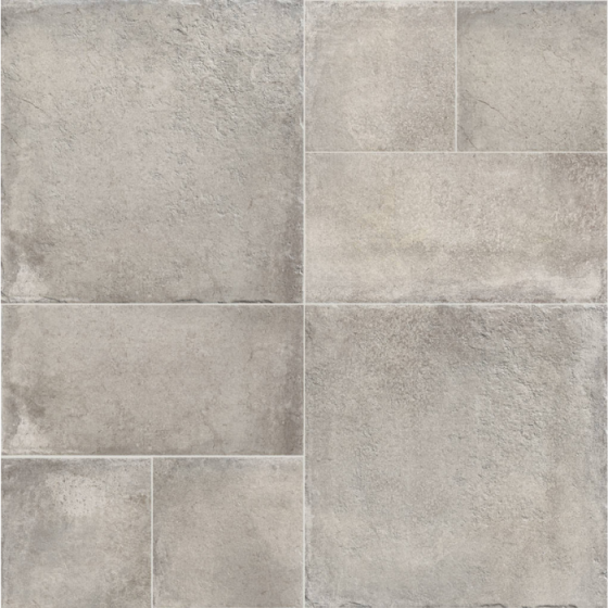 Keros Modula Portobello Silver πλακάκι δαπέδου 100x100 λευκής μάζας με Matt Relieve φινίρισμα